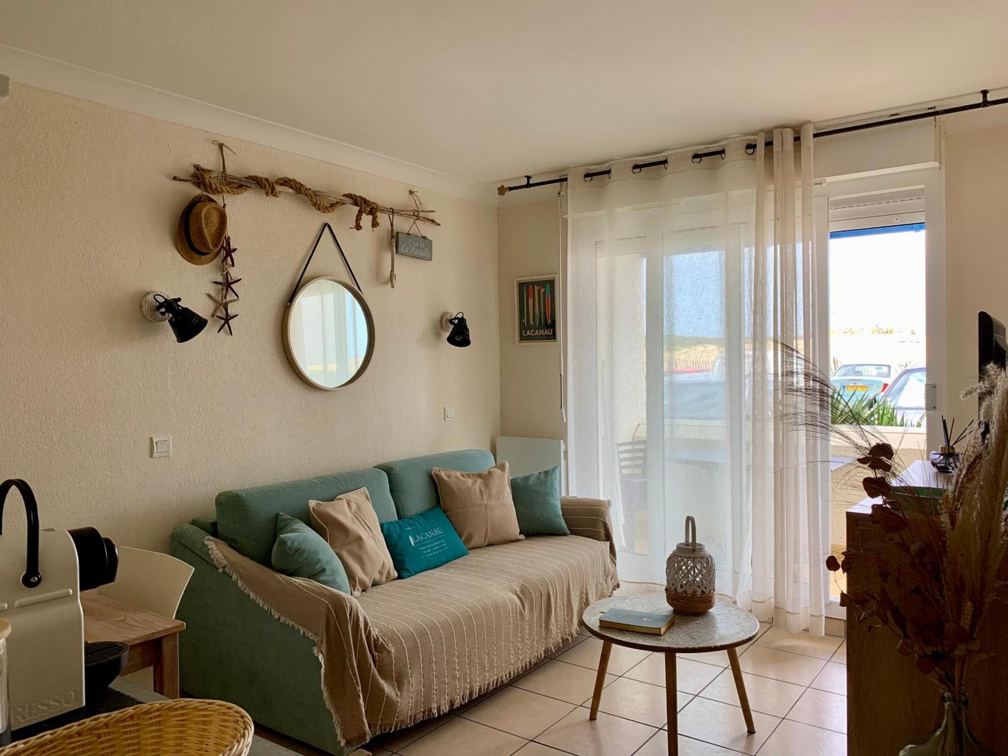 Appartement Rez-De-Chaussee Entre Dunes Et Ocean ラカノー エクステリア 写真